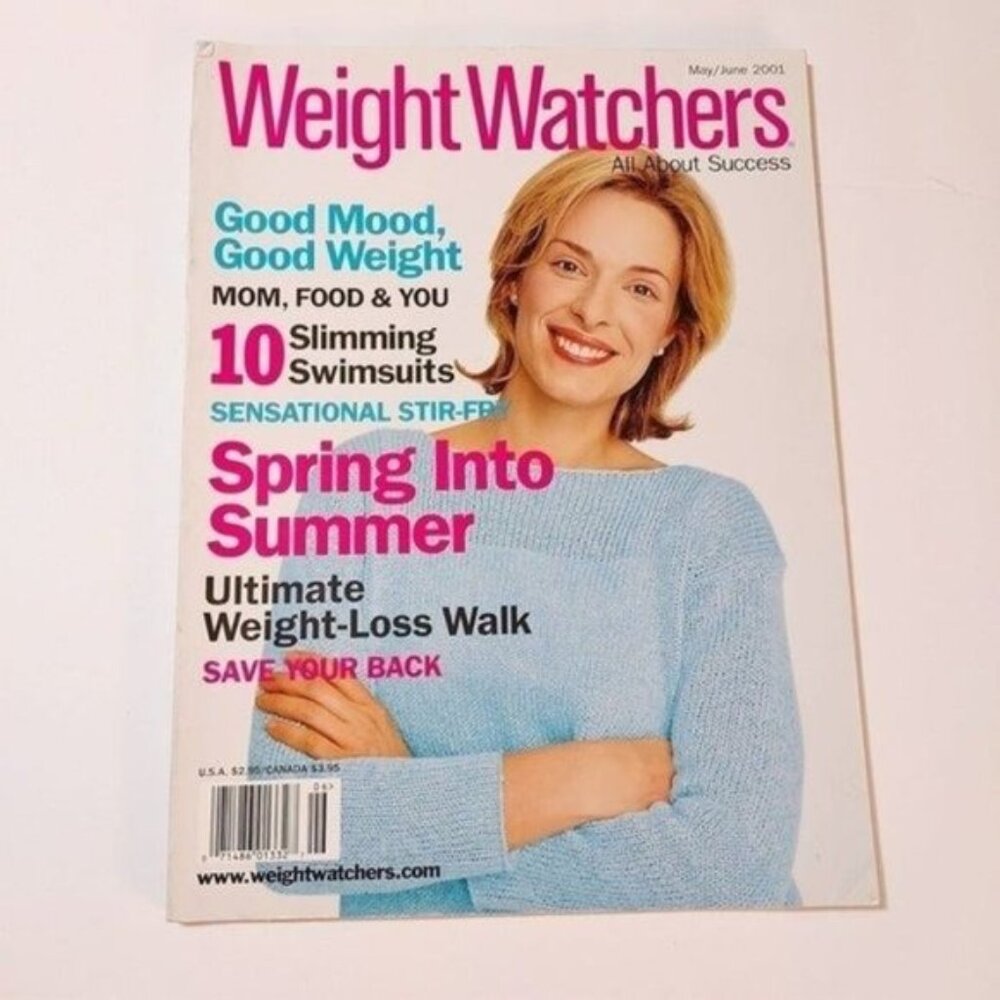 WEIGHT WATCHERS MAGAZINE-MAY/JUNE 2001-VTG.